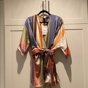 NWT Zara Wrap Romper Dress!